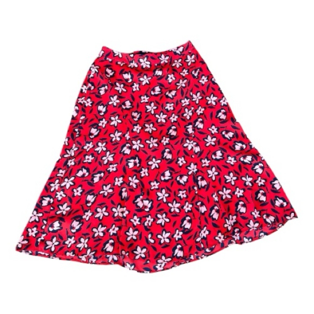 Who What Wear Painted Circle Skirt
